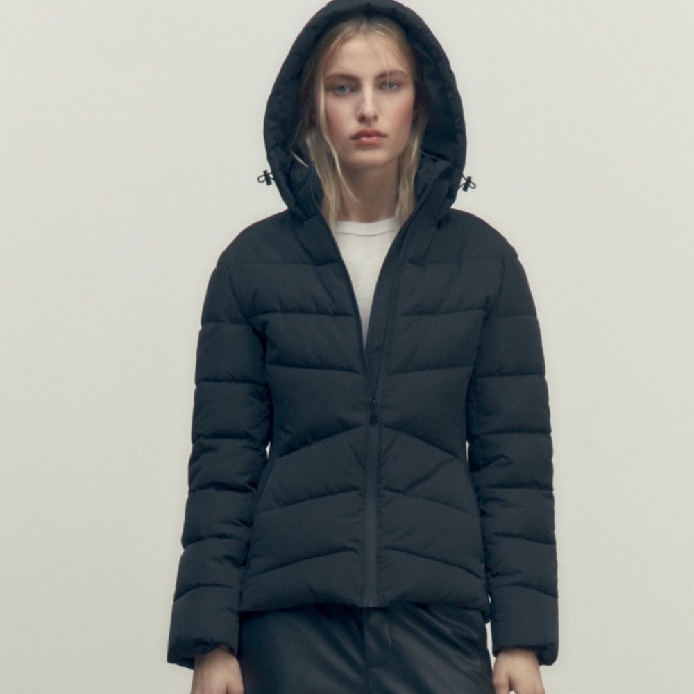 |SOLD| ZARA HOODED QUILTED JACKET